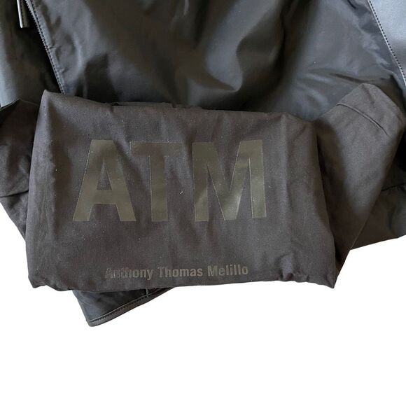 ATM‎ Anthony Thomas Melillo Tote Backpack OS Foldable Convertible Black NWT main image 7